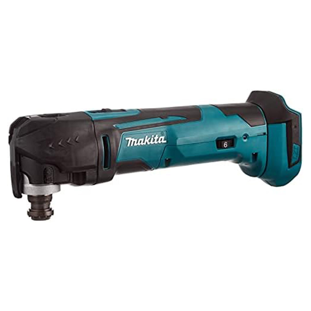 Makita DTM51Z 18V Cordless Multi-Tool Kit with 2x 5.0 Ah BL1850B Li-ion Batteries (Blue)